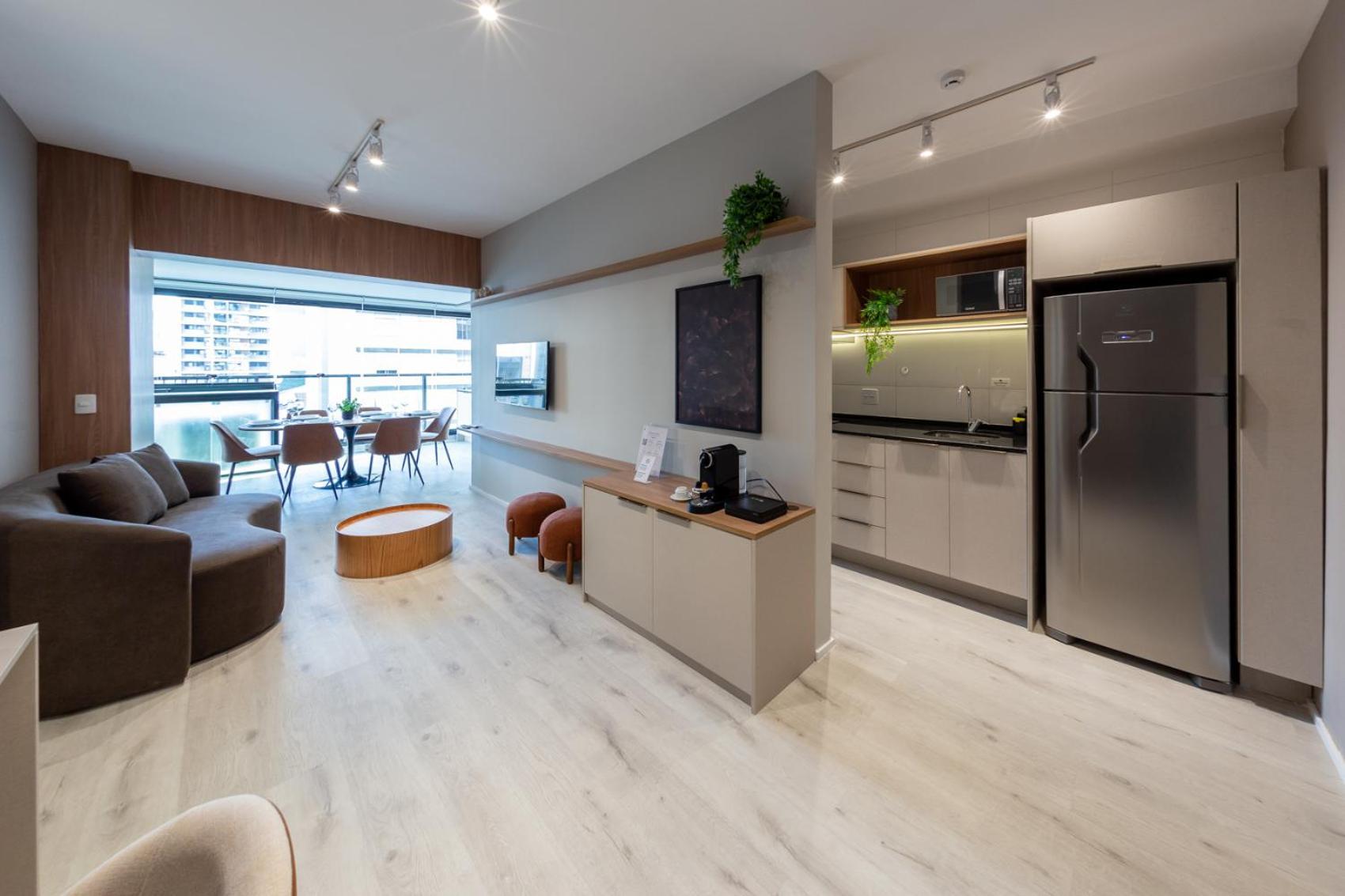 Charlie Contemporaneo Jardins Apartment Sao Paulo Bagian luar foto